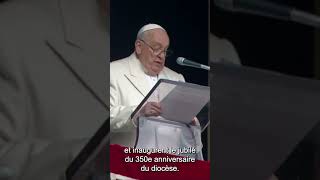 Le pape François nous souhaite un joyeux 350e anniversaire [upl. by Cornelius]