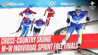 CrossCountry Skiing  Mens amp Womens Individual Sprint Free Finals  Full Replay  Beijing2022 [upl. by Hume]