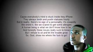 Hopsin  Whats My Purpose LYRICS ONSCREEN [upl. by Callery141]