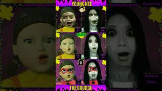 YoungHee Vs The GrudgeTikTok Challenge Terror Humor shorts YouTube [upl. by Monaco]