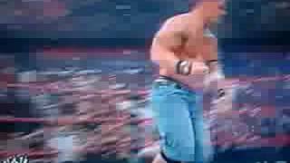 Raw 72108 Batista vs John Cena vs JBL [upl. by Nadirehs132]