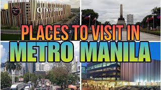 Places to Visit in Metro Manila Part 1 [upl. by Varipapa737]