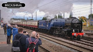 Blue Peters East Coast Return  LNER Peppercorn A2 60532 Blue Peter  130724 [upl. by Scharaga]