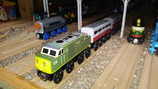 Thomas Wooden Railway Models  Bear and updated Nigel [upl. by Enael]