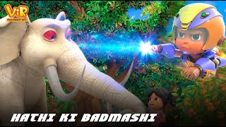 Vir The Robot Boy  Season 4 Episode 01  Hathi Ki Badmashi  New Episode S04E01 [upl. by Aihsak]