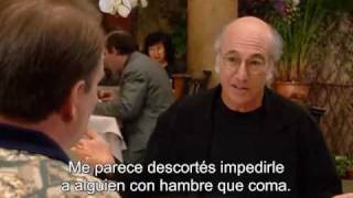 Larry David no quiere esperarse para comer [upl. by Aseena]