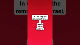 Isaiah 1020 The Remnant of Israel jesus faith love motivation inspiration peace israel new [upl. by Jaeger]