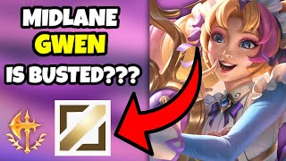 IS MIDLANE GWEN THIS OP EVEN IN A TERRIBLE MATCHUP [upl. by Prent]