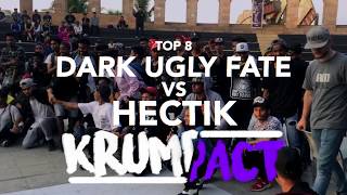 KRUMPACT 2018  HECTIK VS DARK UGLY FATE  TOP 8 [upl. by Nedyarb]