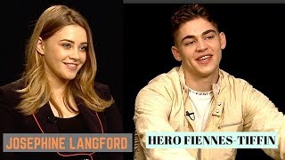 AFTER Hero FiennesTiffin amp Josephine Langford on REAL Romance and Intimate Scenes 2019 [upl. by Mirilla]