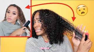 😱I Swapped Hair Routines with Luhhsetty Natural Hair [upl. by Seiuqram]