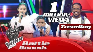 The Battles  Thineth V Malindi  Me Irida Giya මේ ඉරිදා ගිය ඉරිදා  The Voice Teens Sri Lanka [upl. by Laenaj]