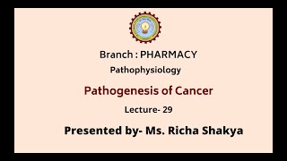 Pathophysiology  Pathogenesis of Cancer  AKTU Digital Education [upl. by Muirhead]