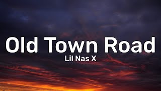 Lil Nas X  Old Town Road TikTok Remix Lyrics  hat down cross town livin like a rockstar [upl. by Winni]