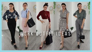 Workwear Outfit Ideas  Summer 2022 Office Lookbook [upl. by Atinus673]