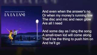 La La Land  Another Day of Sun  Lyrics [upl. by Levina]