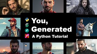 Lets build a AI Photo Generator with Python and FastAPI [upl. by Ahtekahs300]