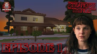 How to build The Byers Californian House from Stranger Things in Minecraft  1 [upl. by Ahsinrad]