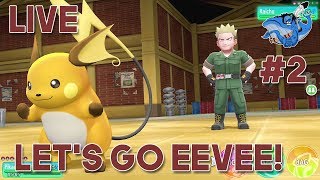 IRÁNY DARÁNY  POKÉMON LETS GO EEVEE  LIVE  2 [upl. by Bezanson]