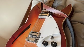 Rickenbacker 36012 Jam  Byrds  Beatles  Tom Petty  REM  Vox AC15 JangleBox [upl. by Aidahs]