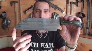 Spezial Santoku Knife And a Quick Tip For Knifemakers  Knife Review 005  WSW [upl. by Undry]