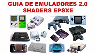 GUIA DE EMULADORES 20 PSX  SHADERS EN EPSXE [upl. by Emelina996]