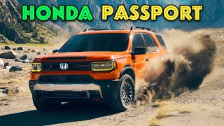 First Look 2026 Honda Passport  Honda Passport Full Reveal  The BEST New Midsize 2Row SUV [upl. by Olivia]