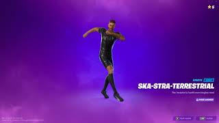 Ska Stra Terrestrial  Fortnite Season 17 Battle Pass Emote [upl. by Goodkin215]