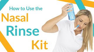 How to Use the Nasal Rinse  LVA2042 [upl. by Yert]