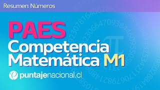 PAES  Competencia Matemática M1  Resumen Números [upl. by Jae686]