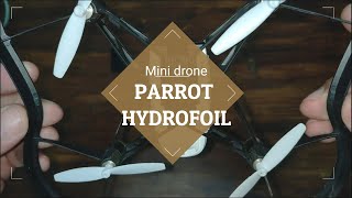 Drone Parrot Hydrofoil El mini drone acuatico y cuadricoptero Water drone [upl. by Oelak]