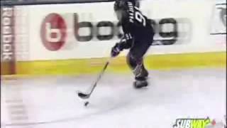 Magnus PääjärviSvensson hat trick vs Tampa Bay NHL preseason 2010 HD [upl. by Amlev]