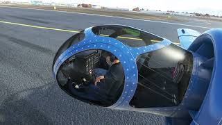 Edgley EA7 Optica  Walkaround o\ MiGMans World Tour for Microsoft Flight Simulator [upl. by Poree807]