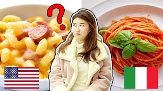 TEST AI COREANI Cibo ITALIANO o AMERICANO 🤔 [upl. by Keynes]