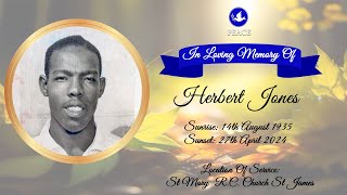 Funeral Tribute Service Of Herbert Jones [upl. by Fabrin]