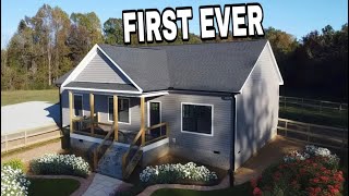 FIRST EVER “HEARTLAND 4 XL” CUSTOM MODULAR HOME  FULL TOUR WALKTHROUGH [upl. by Satsoc650]