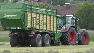 Grassilage powerd by Fendt Vario featuring MF und LandiniHD [upl. by Lavona]