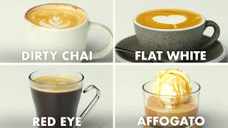 How To Make Every Coffee Drink  Method Mastery  Epicurious [upl. by Zehcnas]