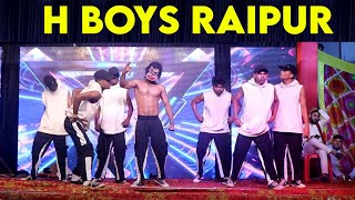 H BOYS DANCE GROUP RAIPUR  FULL MAHOLL  FULL STUND  FULL COMEDY  DJ DANCE AMSENA [upl. by Annayt]