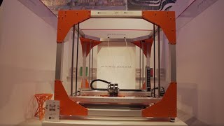 BigRep at EXPO REAL 2016 Live 3D Printing Architectural Model [upl. by Combes343]