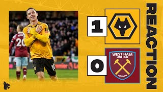 Wolves 10 West Ham United  Match Review amp Reaction [upl. by Cloots493]