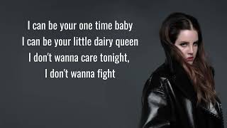 Lana Del Rey  Meet me in the Pale Moonlight Lyrics [upl. by Janaya259]