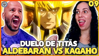 DUELO DE TITÃS ALDEBARAN VS KAGAHO OS CAVALEIROS DO ZODÍACO THE LOST CANVAS EP 9 [upl. by Yarazed]