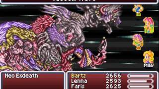 Lets Play Final Fantasy V Advance 52  Neo Exdeath [upl. by Massiw]