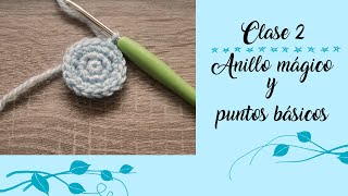 CURSO AMIGURUMI PARA PRINCIPIANTES l Clase 2 Anillo mágico y puntos básicos ENG SUBS [upl. by Edyaw]