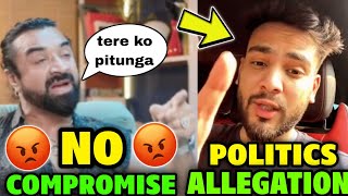 Ajaz khan WARNING To recent controversy  youtubers  Elvish harsh Rajveer rajat Dalal  purav [upl. by Iturhs]