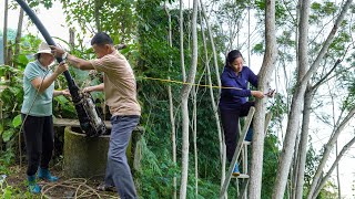 Remove impurities to clean the well and provide water for daily use Single mother – Ly Tieu Tuyet [upl. by Sindee]