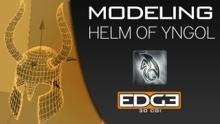 Maya for Beginners Tutorial 3D Modeling The Helm Of Yngol Part 1 by Misterh3D [upl. by Hallagan]