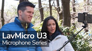 Saramonic LavMicro U3  Compact Lav Mics with USBC for Smartphones Tablets or Computers [upl. by Airdua]