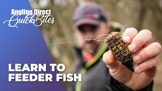 Learn To Feeder Fish  Coarse Fishing Quickbite [upl. by Assirac303]